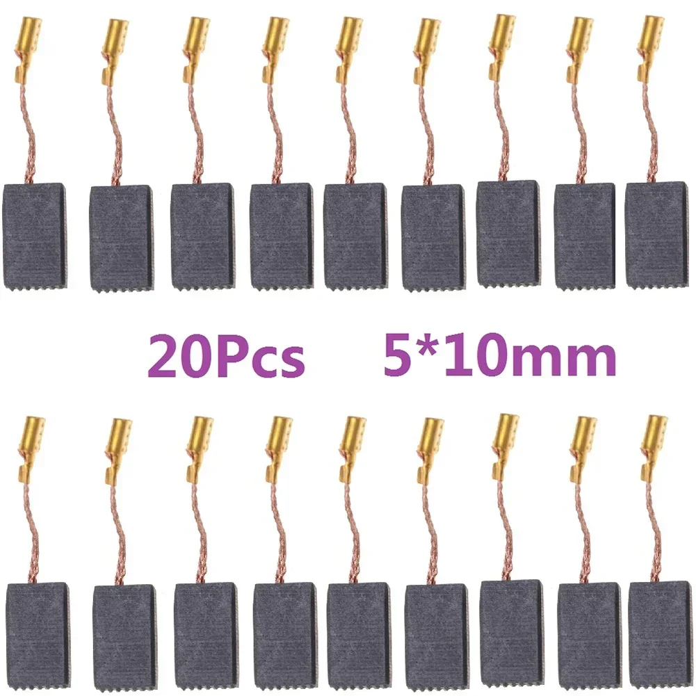 Woodworking Hammer - 20 Pcs Carbon Brushes 5*10*15mm Motor