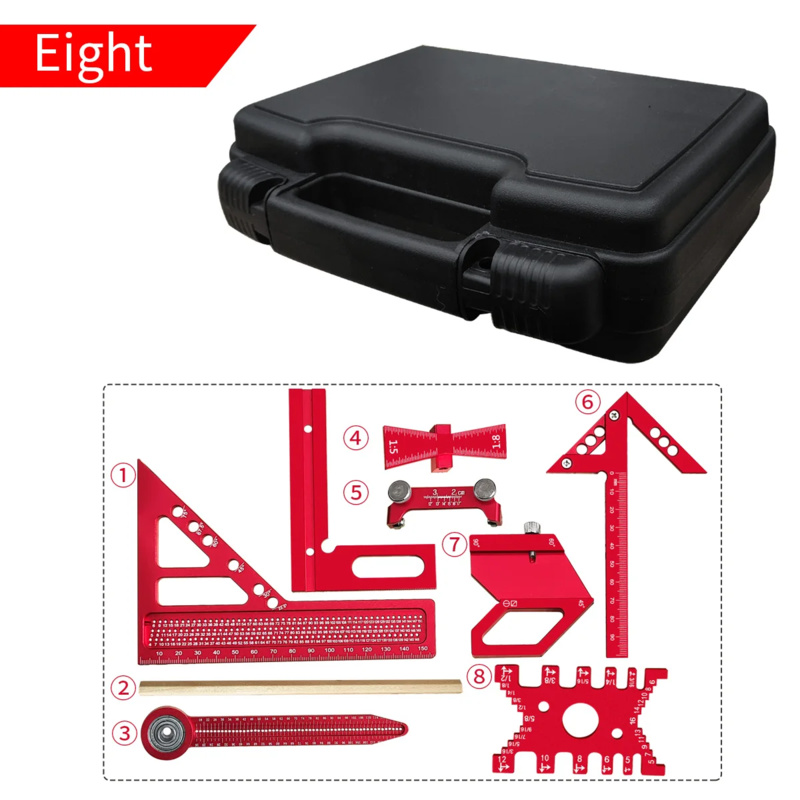 Woodworking Plans - Woodworking Aluminum Square Kit with Box