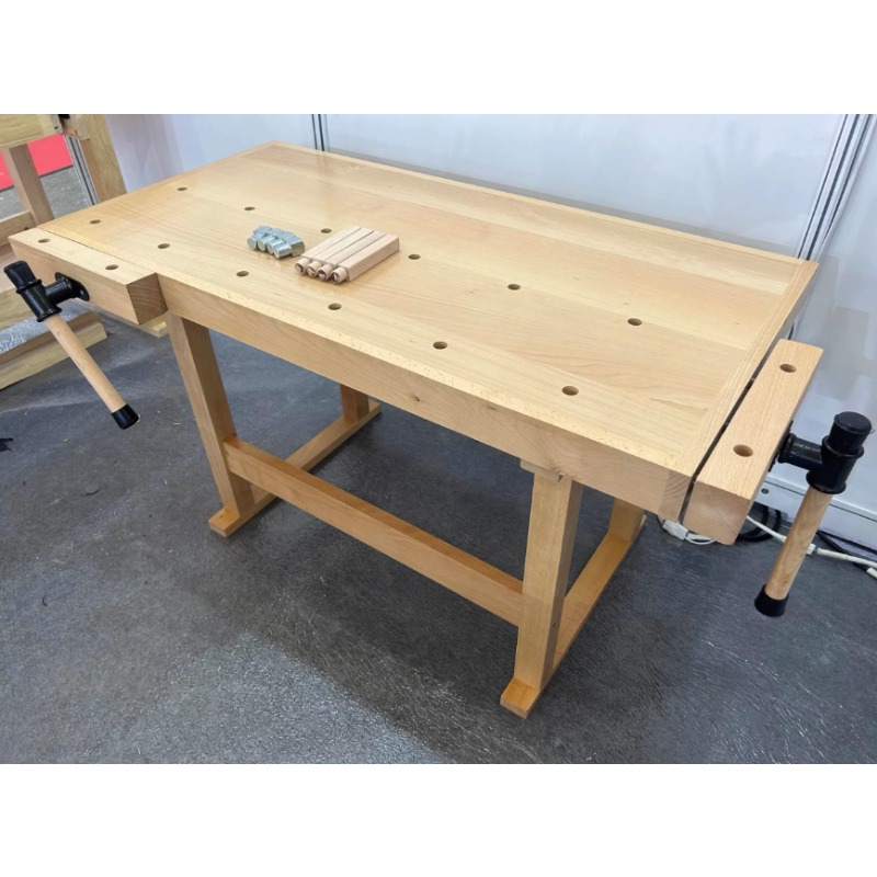 Woodworking Workbench - Home Solid Wood Table Beech Wood