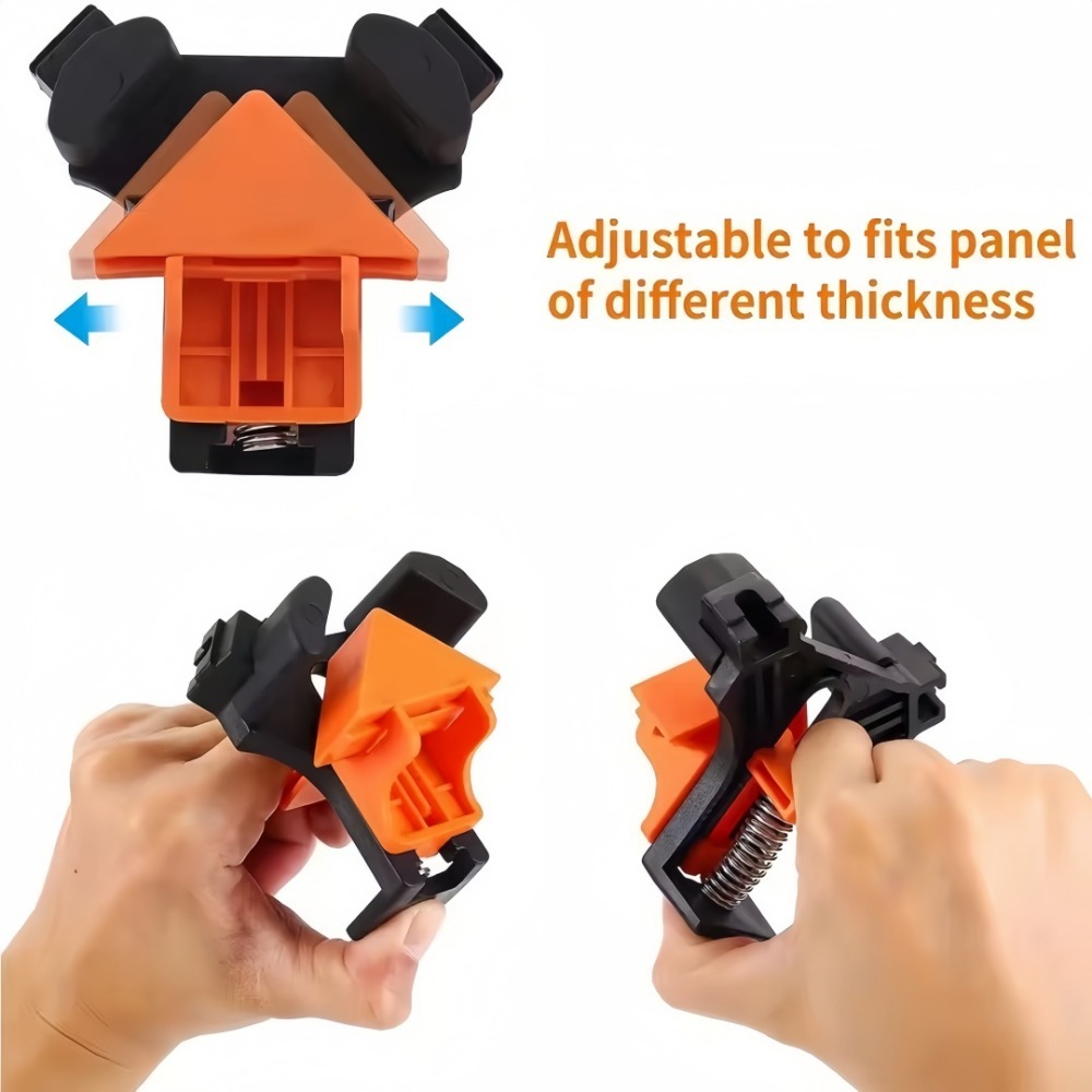 4pcs 90° Right Angle Clamp Fix - Woodworking Carpenter review and price