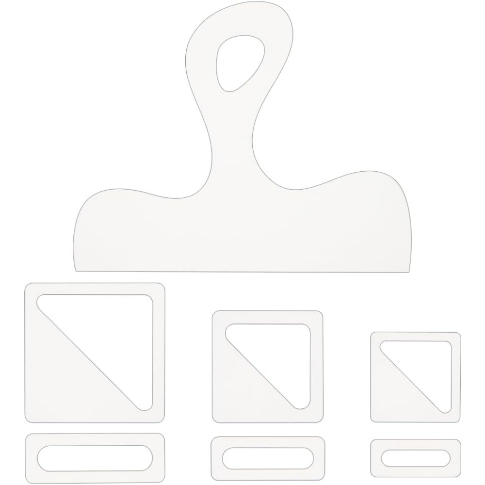 7Pcs Charcuterie Template Acry - Woodworking Boards review and price