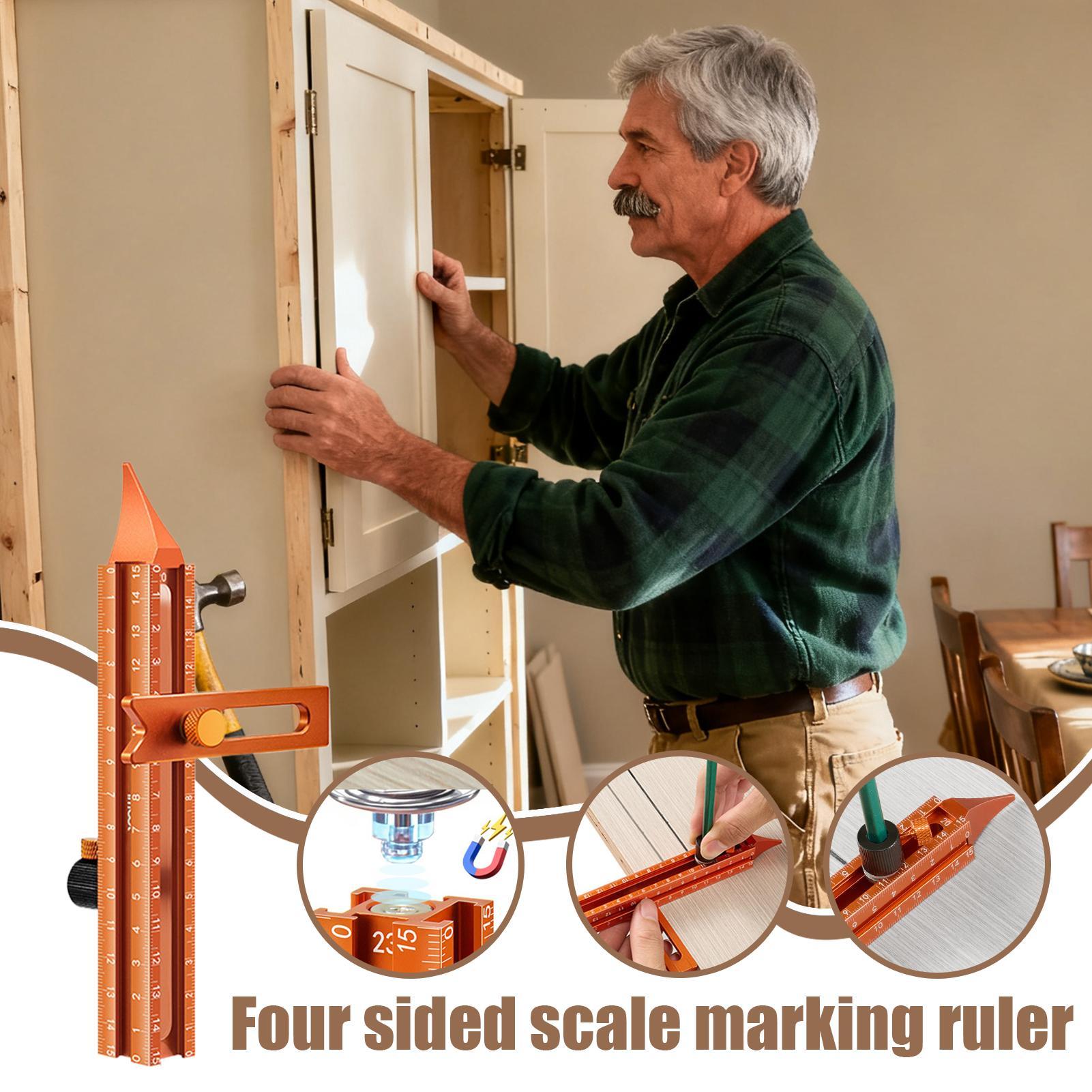 Woodworking Ruler Magnetic Bas - Woodworking Carpenter review and price