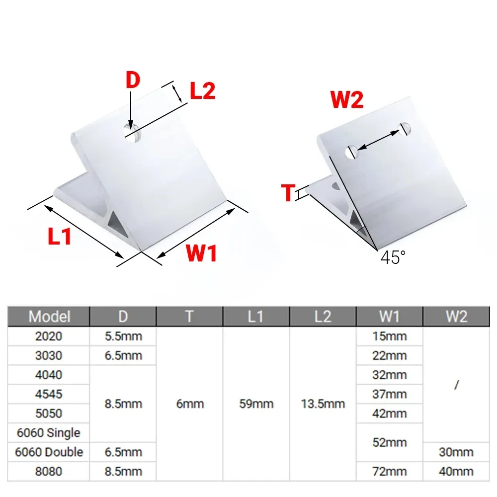 4Pcs 45 Degree Angle Corner Br - Woodworking Joint review and price