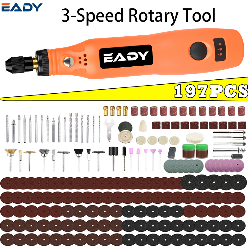 USB Cordless Rotary Tool Kit – - Woodworking Ideas review and price