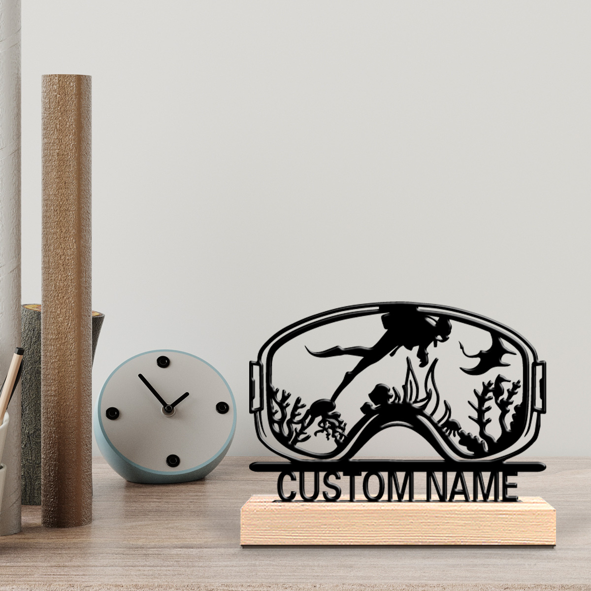 1pc Cute Personalized Custom D - Woodworking Room review and price