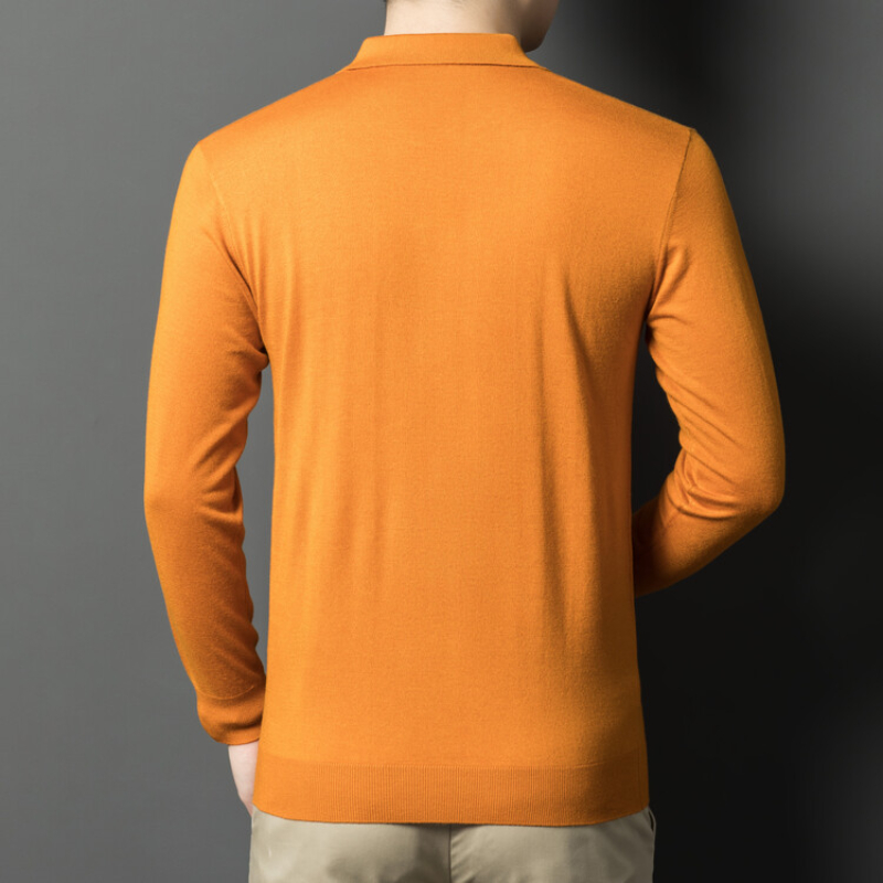 Men's pullover sweater with V- - Woodworking Brand review and price