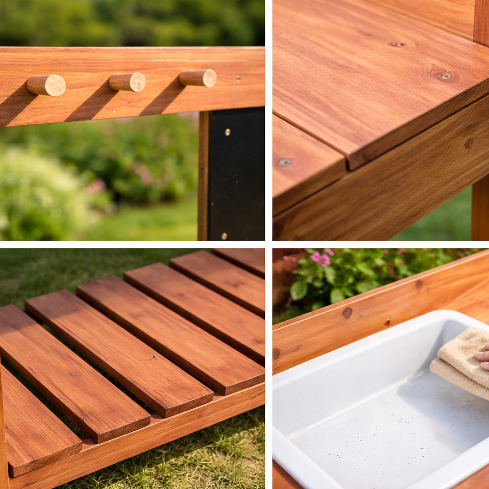 Wooden Potting Benches For Chi - Woodworking Workbench review and price