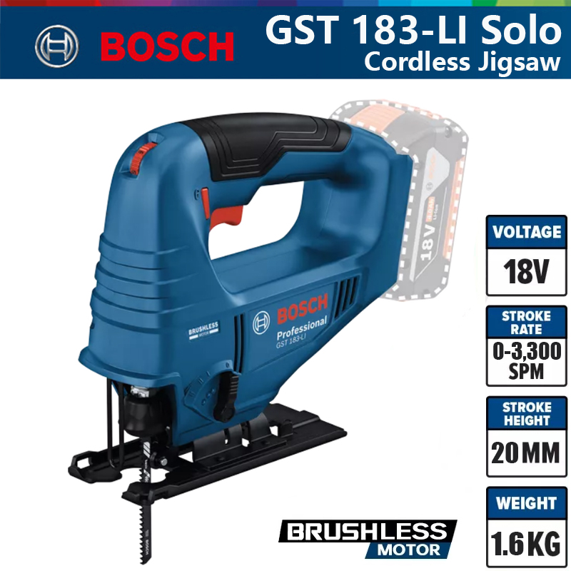 Bosch GST 183-LI Professional  - Woodworking Multi Tool review and price