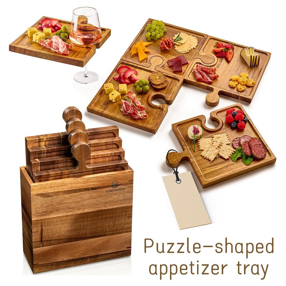 Wooden Puzzle Shaped Appetizer - Woodworking Plans review and price