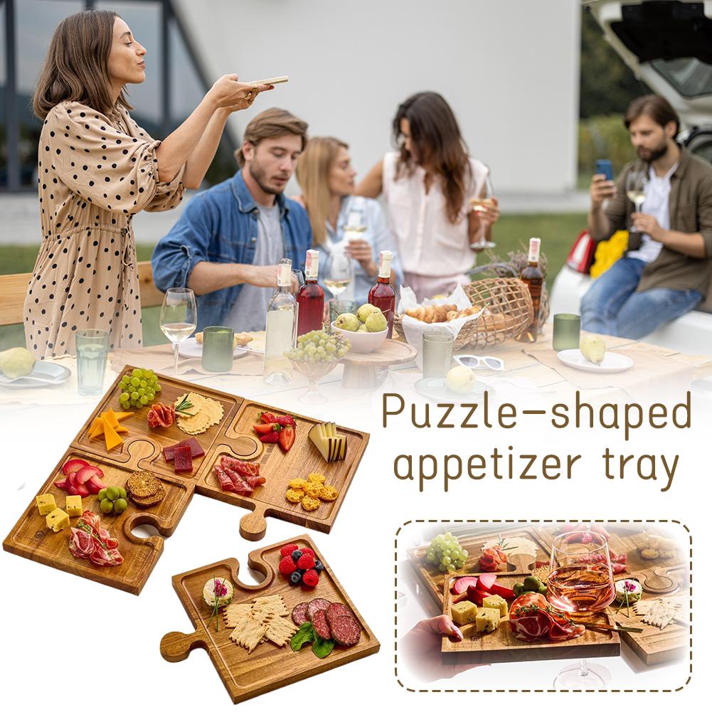 Wooden Puzzle Shaped Appetizer - Woodworking Plans review and price