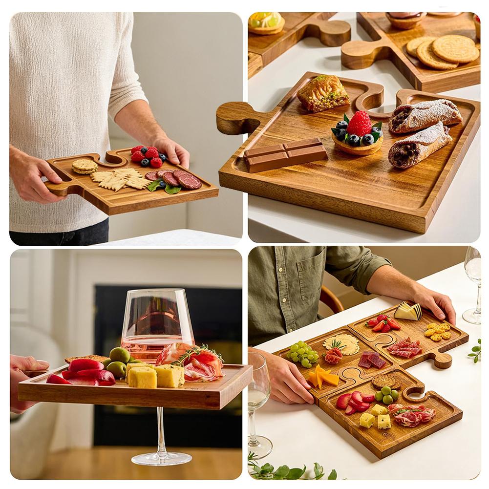 Wooden Puzzle Shaped Appetizer - Woodworking Plans review and price