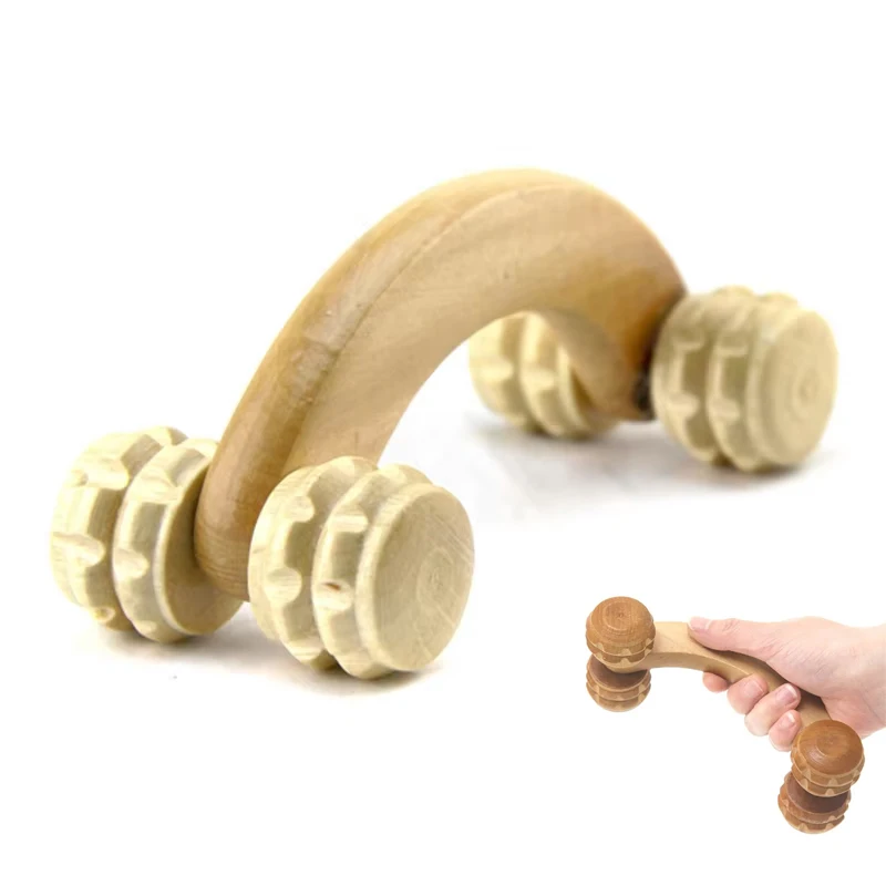 Handheld Wooden Gear Massage R - Woodworking Ideas review and price