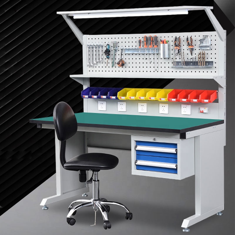 Adjustable ESD Workbench Made  - Woodworking Workbench review and price