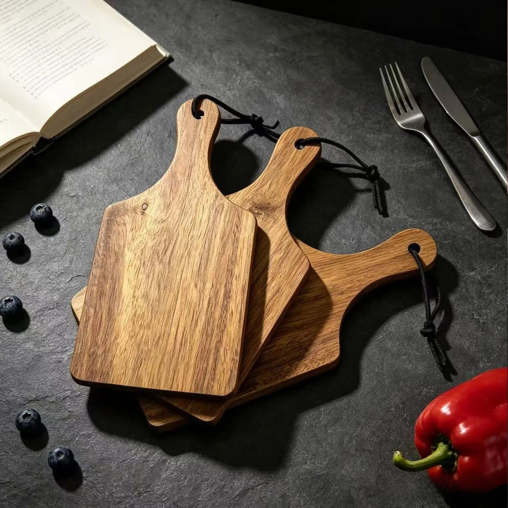 Acacia wood mini cutting board - Woodworking Plans review and price