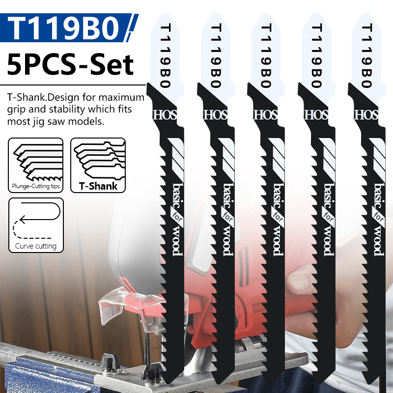 XCAN 1/5/10pcs T119BO Jigsaw B - Woodworking Plans review and price