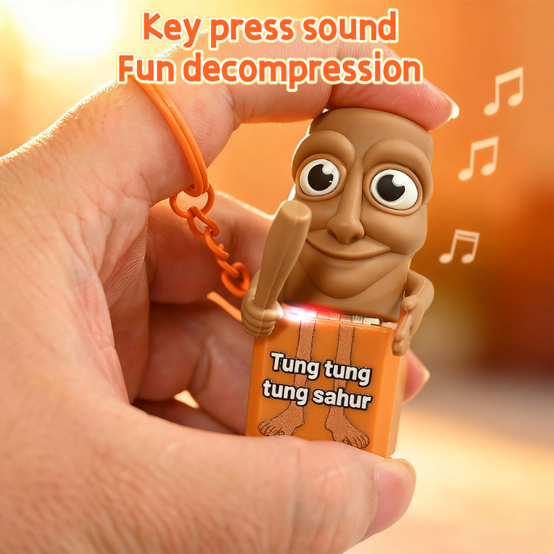 Tung tung tung Sahur Keychain  - Woodworking Ideas review and price