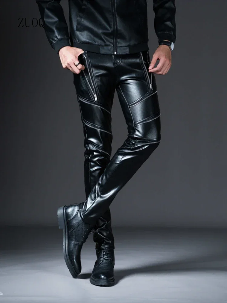 New Winter Mens Skinny Biker L - Woodworking Brand review and price