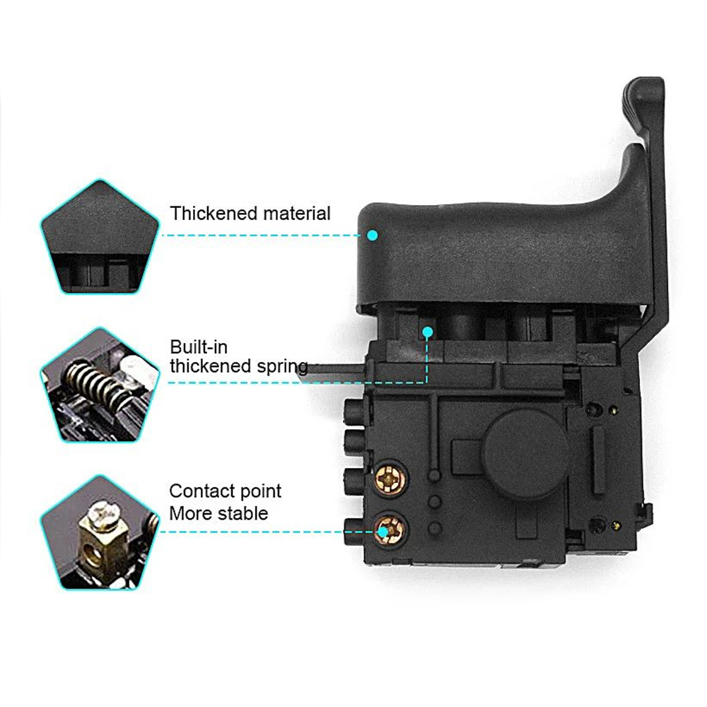 Switch replace for MAKITA HR24 - Makita Drill Hp1640 review and price
