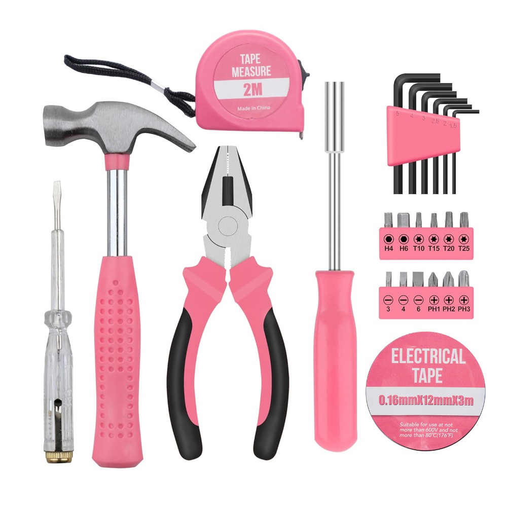 Pink Portable Hand Tools Combi - Woodworking Hammer review and price