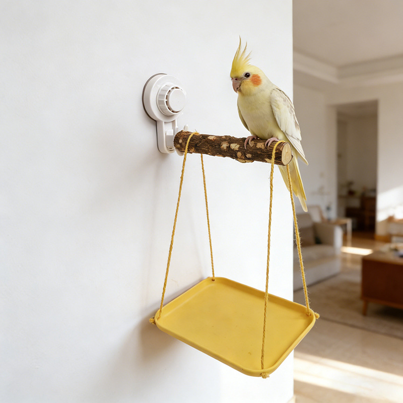 Parrot Stand with Suction Cup  - Woodworking Joint review and price