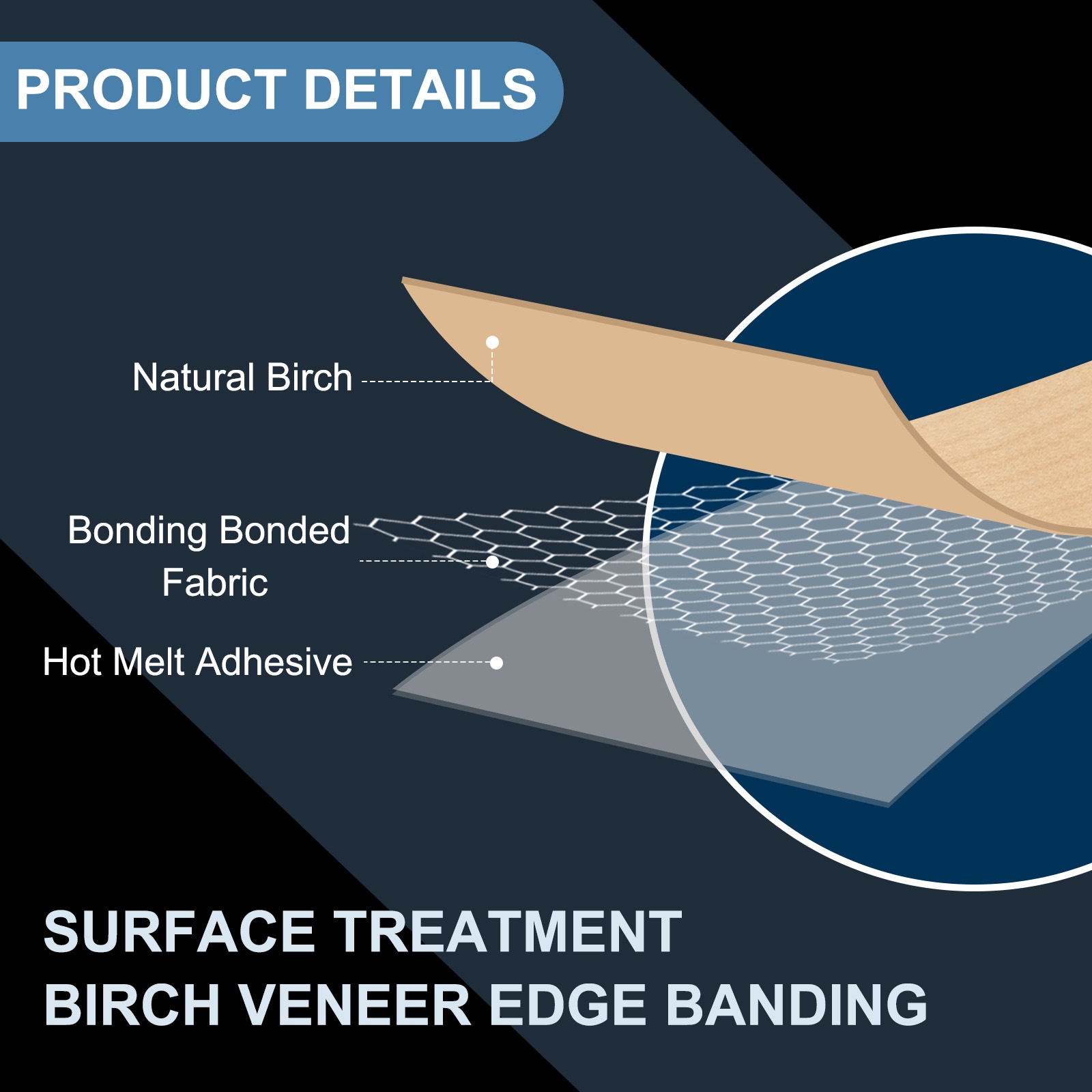 Birch Edge Banding 7.62m/15m W - Xfasten Woodworking Tape review and price