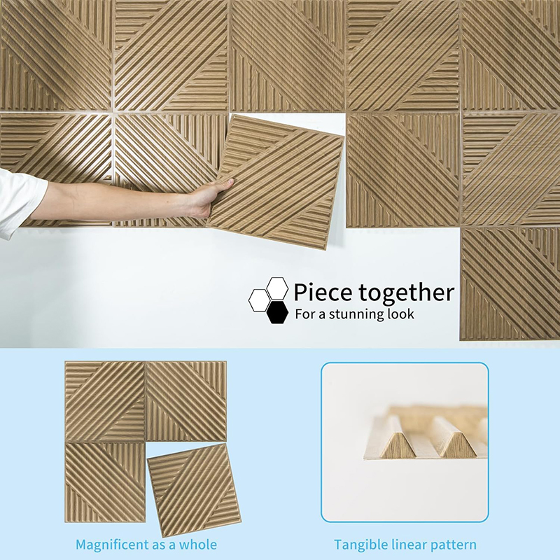 12 Pcs  3D Wall Panel 30x30cm  - Woodworking Room review and price