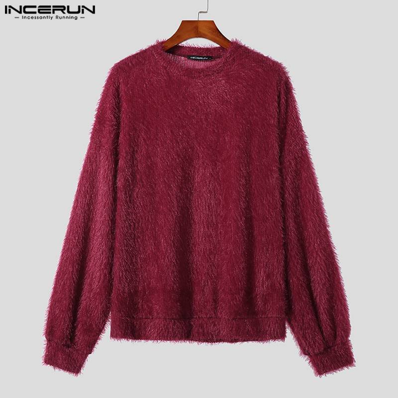 2023 Men Pullovers Solid Color - Woodworking Brand review and price